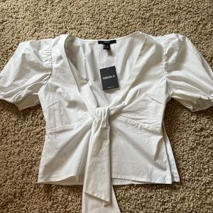 Forever 21 White Blouse